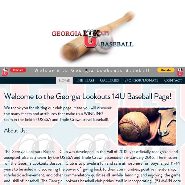 Georgia Lookouts Baseball